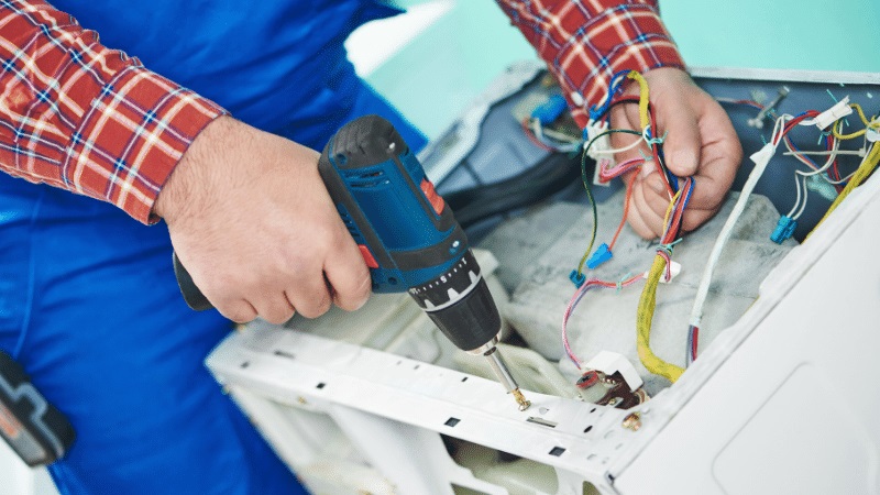Erenler Fagor Fagor çamaşır makinesi kart tamiri – Su almama arızası orijinal parça ile giderildi. - Teknik servis örneği